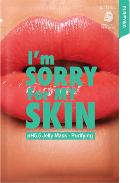 Masca cu efect de curatare, 33ml, I'm sorry for my skin