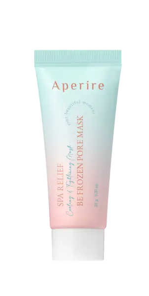Masca de fata cu argila pentru calmare Spa Relief Be Frozen, 20g, Aperire