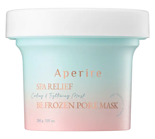 Masca de fata cu argila pentru calmare Spa Relief Be Frozen, 200g, Aperire