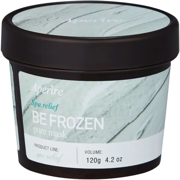Masca de fata cu argila pentru pori dilatati Spa Relief, 120g, Aperire