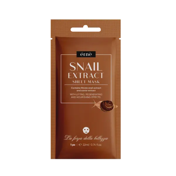 Masca de fata cu extract de melc La forza della belleza, 22ml, Erne
