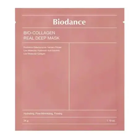 Masca de fata pentru hidratare intensa si fermitate Bio-Collagen, 34 g, Biodance