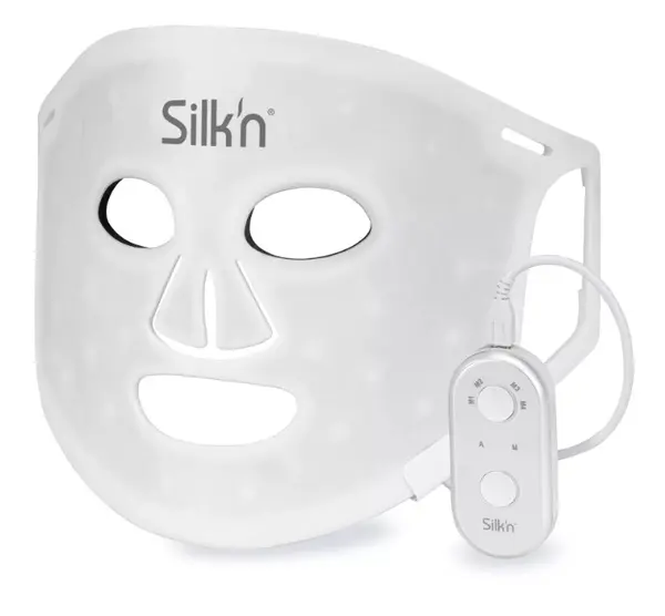 Mască de față Silk'n - LED Face Mask 100, 4 viteze, alb