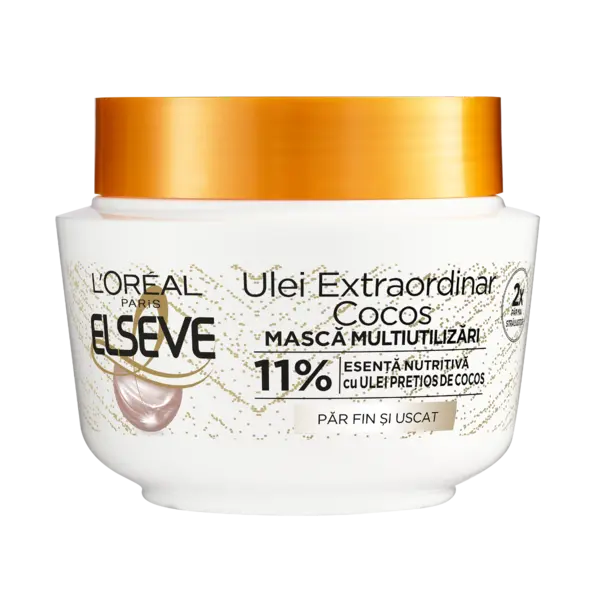 Masca de par Ulei Extraordinar Cocos, 300ml, Elseve