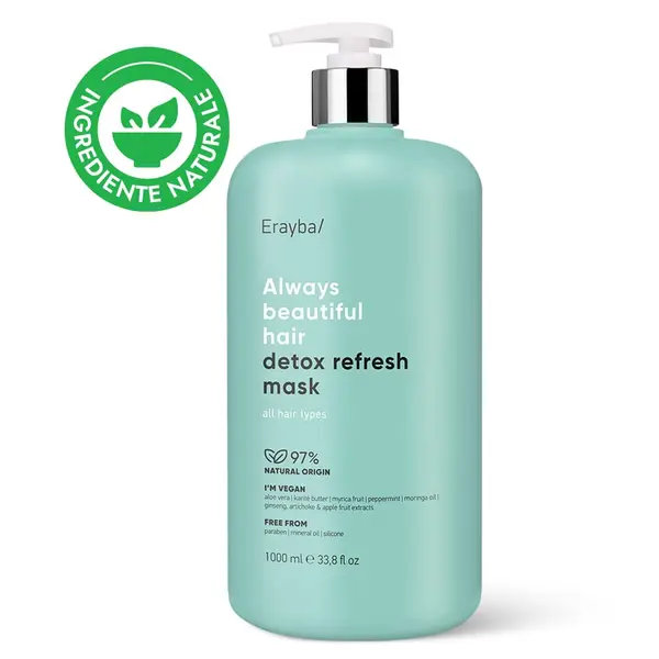 Masca Detoxifianta & Revitalizanta pentru Par - ERAYBA ABH Detox