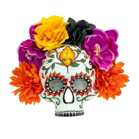 Masca dia de los muertos mujer