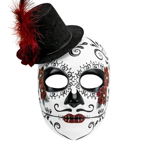 Masca dia de los muertos palarie