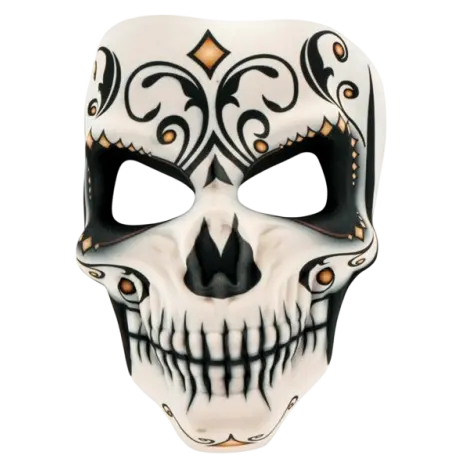 Masca dia de los muertos senor