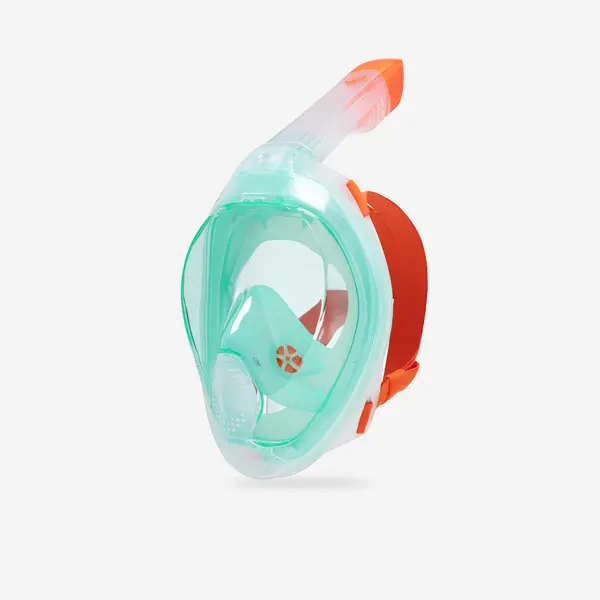 Mască Easybreath Snorkeling la suprafață + (>10ani) VERDE