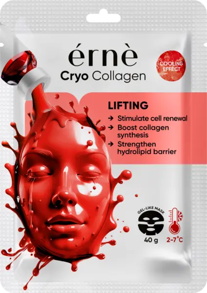 Masca efect lifting de fata Cryo, 50g, Erne