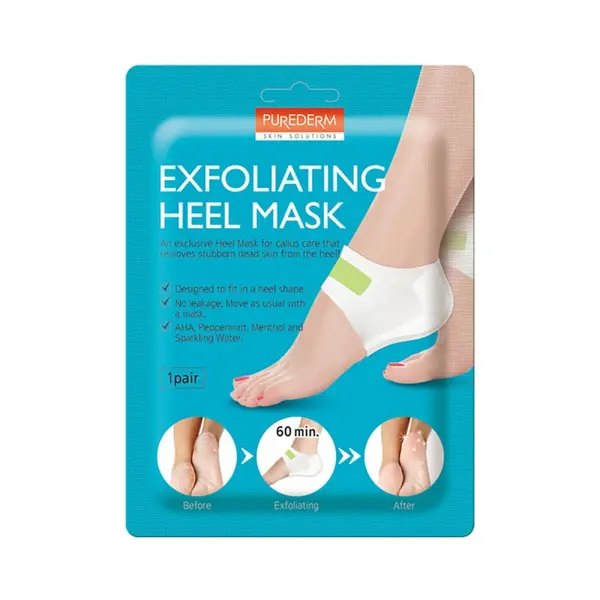 Mască exfoliantă pt călcâie - Purederm