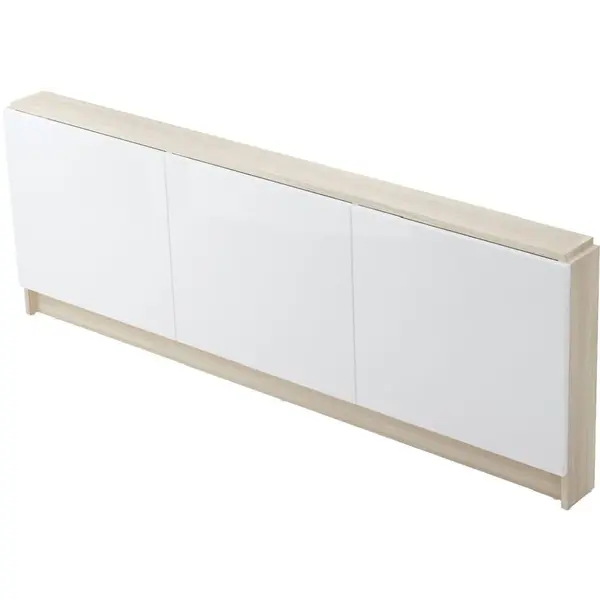 Masca frontala cada Cersanit Smart, 160 cm, cu depozitare, alb