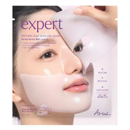 Masca Hidrogel Expert cu Peptide si Colagen, 41g, Ariul