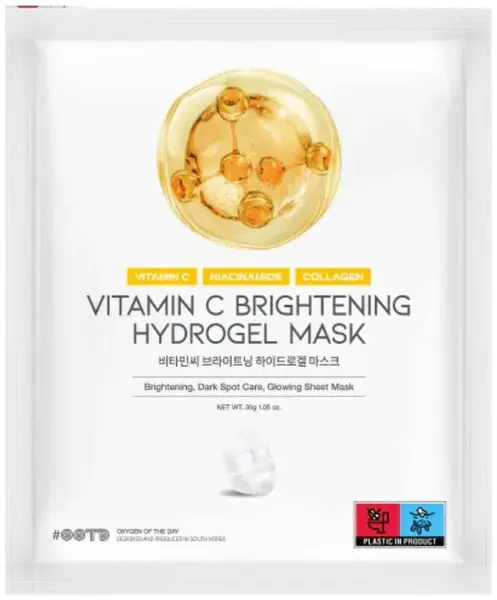 Mască hidrogel iluminatoare OOTD Vitamin C Brightening, 30 g