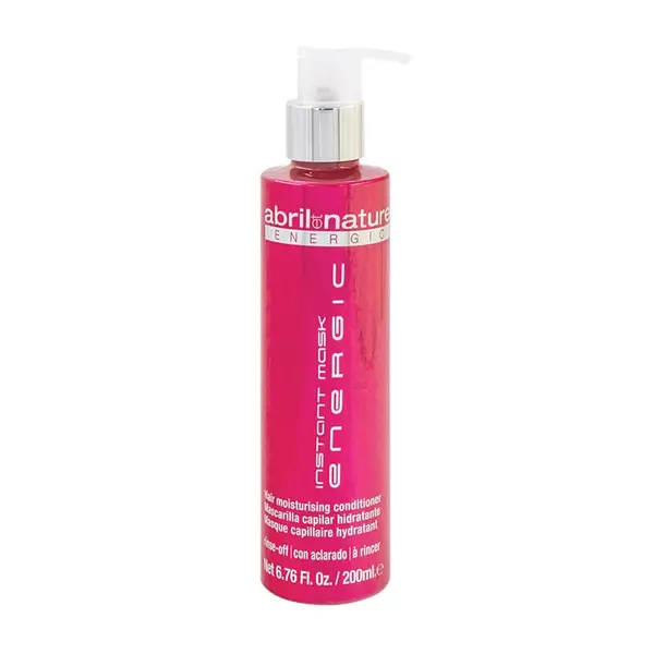 Masca hranitoare si regeneratoare cu efect anti-frizz pentru par degradat si extensii Energic Nutrition Abril et Nature, 200 ml