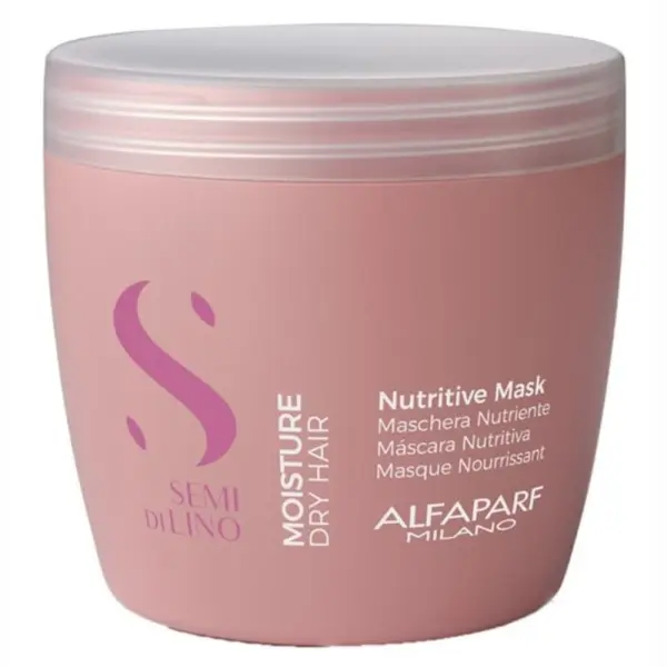 Masca pentru Hidratare Alfaparf Semi di Lino Moisture Nutritive Mask, fara Sulfati, 500 ml