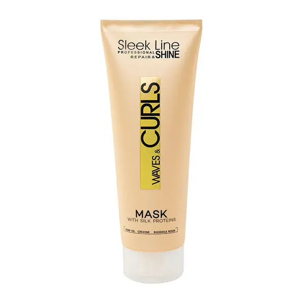 Masca pentru par ondulat Waves & Curls, 250ml, Sleek Line