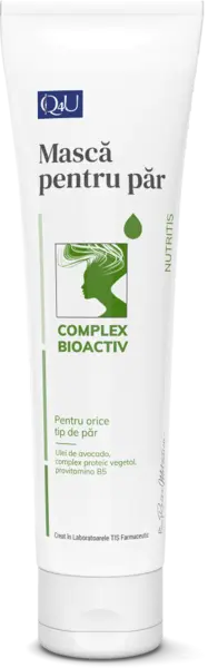 Masca pentru par Q4U, 150ml, Tis Farmaceutic