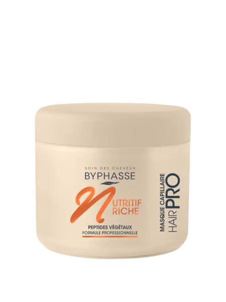 Masca pentru par uscat Hair Pro Nutritiv Riche, 500ml, Byphasse