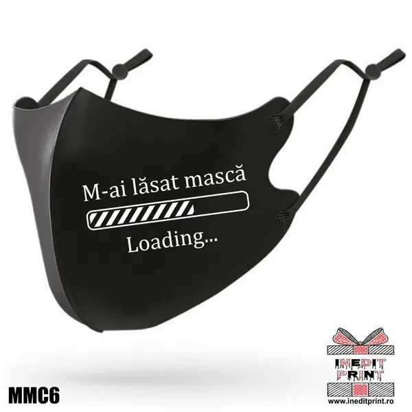 Masca personalizata M-ai lasat masca MMC6