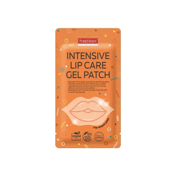 Mască pt buze - Intensive Lip Care Gel Patch 2,5g - Purederm