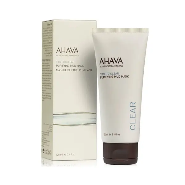 Masca purifianta cu namol Time to Clear, 100 ml, Ahava