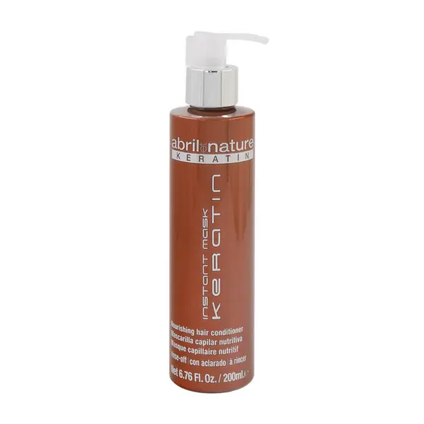Masca regeneratoare cu keratina pentru par degradat Keratin Abril et Nature, 200 ml