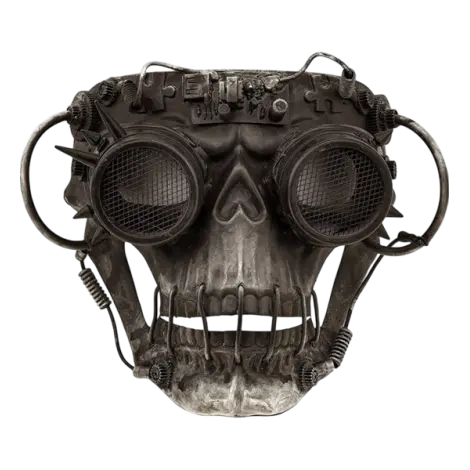 Masca schelet steampunk
