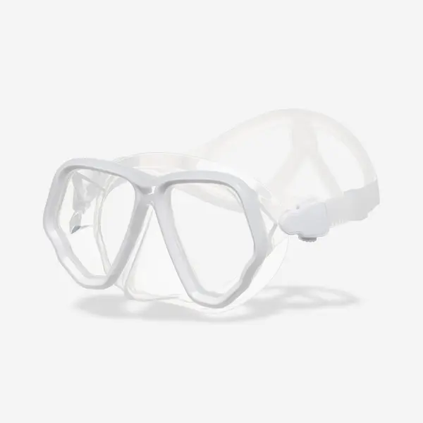 Mască scufundări anti-aburire MASK 500 DUAL Alb