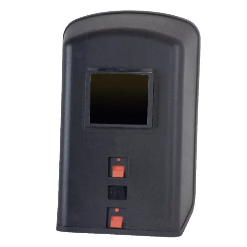 Masca sudura de protectie Sacit Ecoweld, culoarea negru, cu prindere de mana NEGRU
