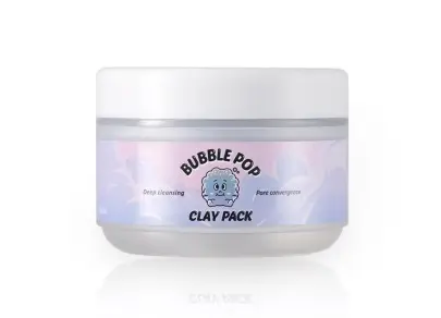 Masca tip crema cu argila Bubble Pop, 100ml, Esfolio