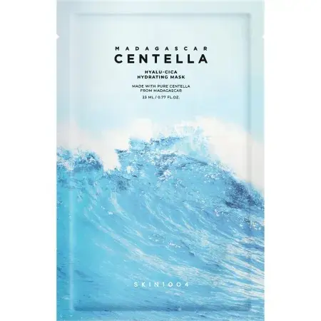 Masca tip servetel ultra-hidratanta cu acid hialuronic Hyalu-Cica, 23 ml, Skin1004