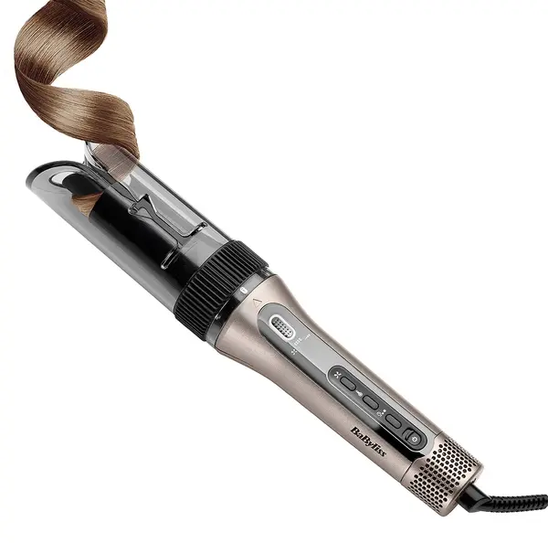 Mașină automată de ondulat păr BaByliss - Style Secret Air C6688E, 200°C, 25mm, neagră