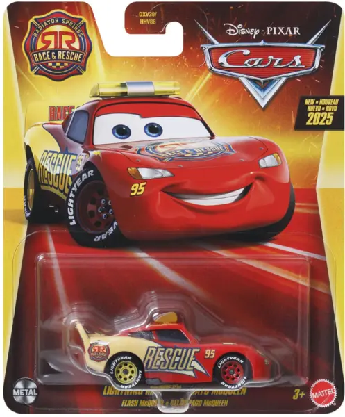 Masina - Cars - Rescue Lightining McQueen | Mattel