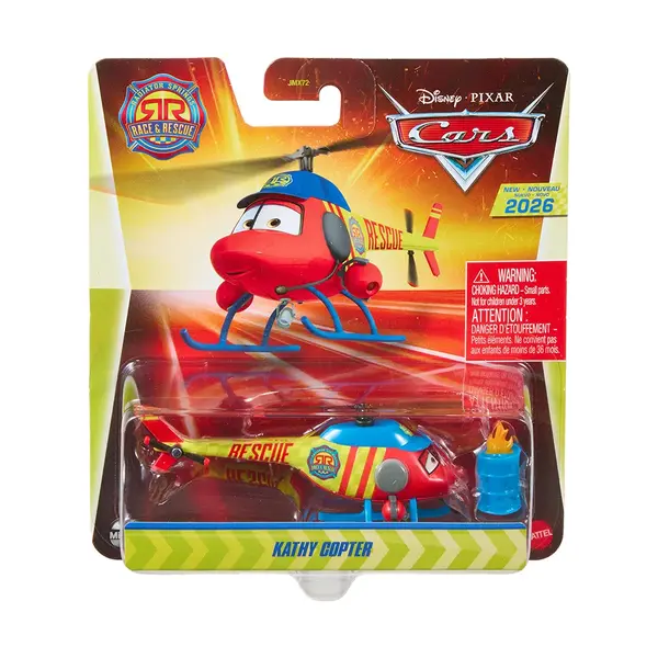 Masina cu accesoriu, Disney Cars, Kathy Copter, 1:55, JMX78