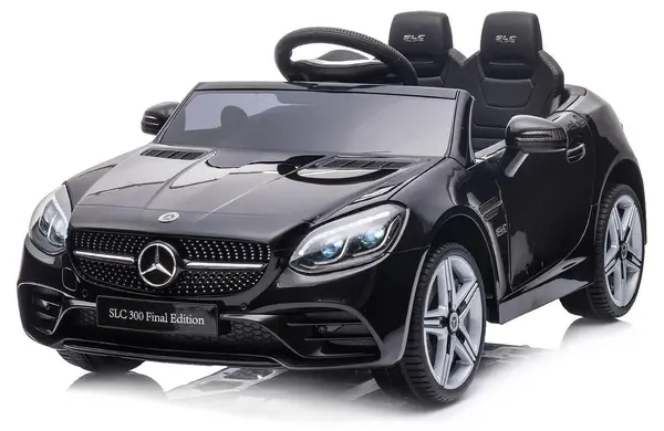 Mașină cu acumulator Chipolino - Mercedes-Benz SLC300 Lux, neagră