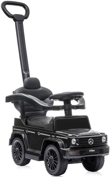 Masina cu maner Lorelli - Mercedes-benz G350d, neagra