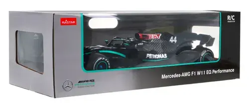 Masina cu telecomanda Mercedes-AMG F1 W11 EQ Performance, scara 1 la 12 (Negru)