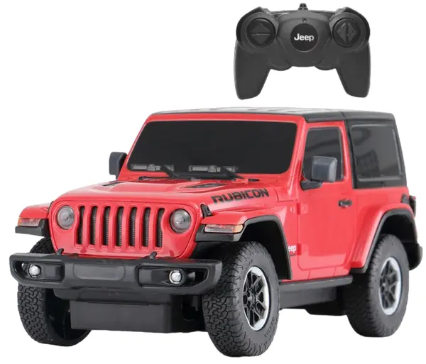Mașină cu telecomandă Rastar - Jeep Wrangler Rubicon JL, 1:24, asortiment
