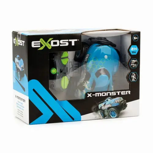 Masina cu telecomanda Silverit Exost X Monster (Albastru)
