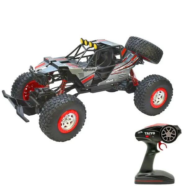 Masina cu telecomanda, Taiyo, Iron Claw Buggy, Gri-Rosu