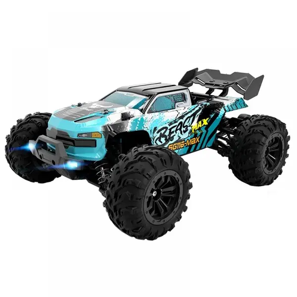 Masina cu telecomanda ZLL SG116 MAX 4WD, 1:16, motor fara perii, 2.4G, viteza maxima 80km/h, acumulator 7.4V 1500 mAh 15C, autonomie ~40min