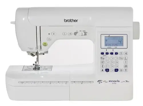 Masina de Cusut computerizata Brother Innov-Is F410, 100 cusaturi (Alb)
