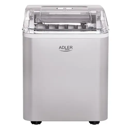 Masina de facut cuburi de gheata Adler AD 8086, 12 kg/24h, 100 W (Argintiu)