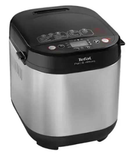 Masina de facut paine Tefal Pain & Delices PF240E38, 700W, 20 programe (Negru-Gri)