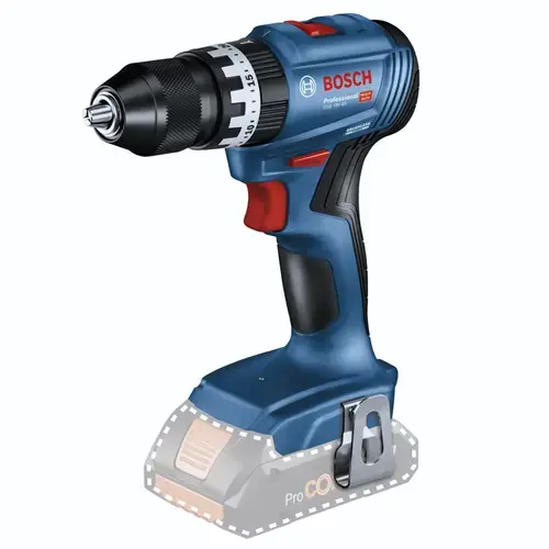 Masina de gaurit combinata, Bosch, Fara fir, GSB, 18V, fara acumulator si incarcator, Albastru