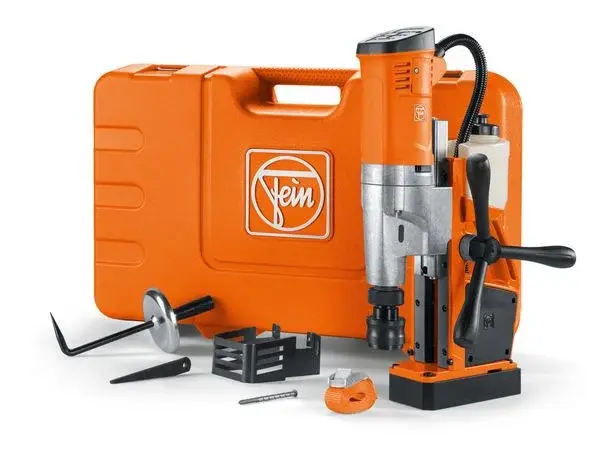 Masina de gaurit cu talpa magnetica, prindere rapida Weldon 3/4", MK2, FEIN KBU 35 MQW