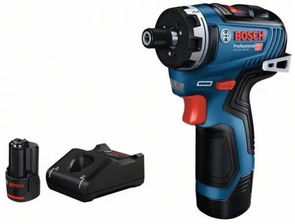 Mașină de găurit / înșurubat Bosch - ProfessionalGSR 12V-35 HX, 2 x GBA 12V 3.0Ah, GAL 12V-40
