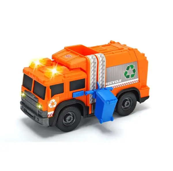 Masina de gunoi cu tomberon Dickie Toys 30 cm