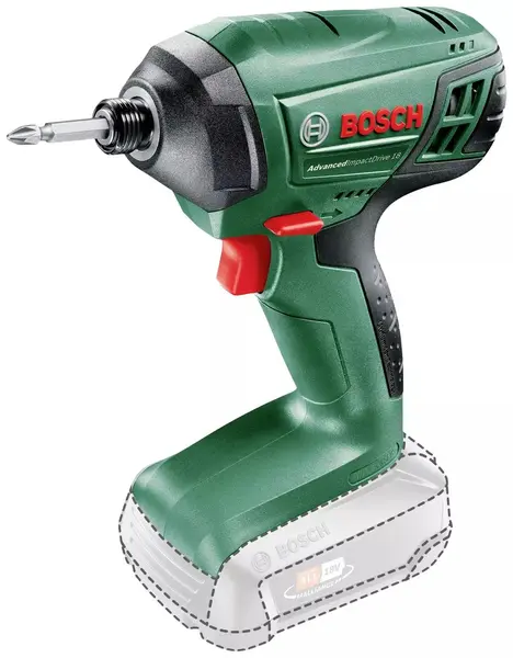 Mașină de însurubat cu acumulator Bosch - Advanced Impact Drive, 18V, 2600 rpm, 130 Nm, fără baterie
